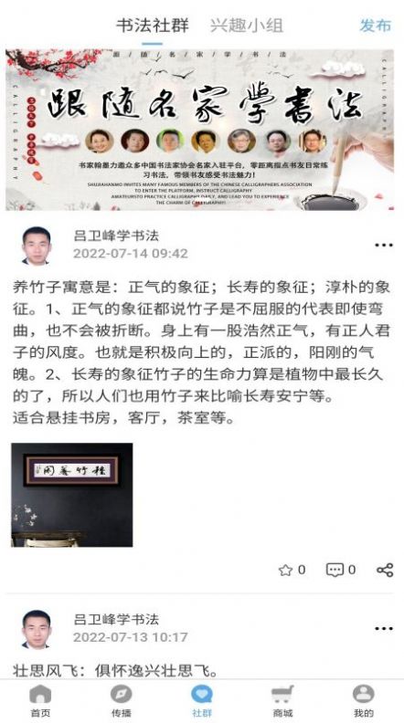 書家翰墨書法藝術(shù)app版截圖2