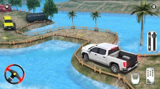 野外越野車競賽游戲最新版（Offroad Car Parking Car Games ）截圖3