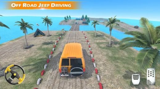 野外越野車競賽游戲最新版（Offroad Car Parking Car Games ）截圖4