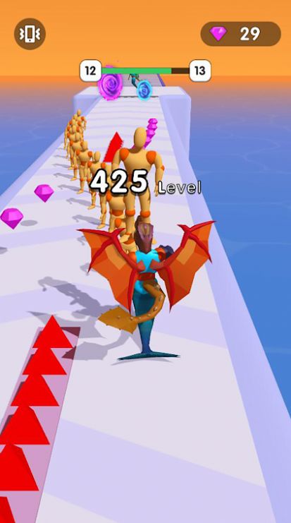 怪物合并升級(jí)游戲中文版（Monster Merge Level）截圖2