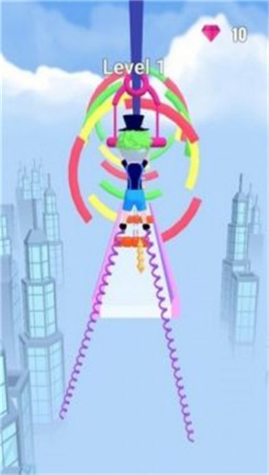 彈跳人跑酷游戲安卓版（Spring Jump）截圖4