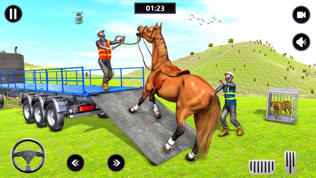 动物运输3D卡车游戏版（Animal Transport 3D Truck Game）截图3: