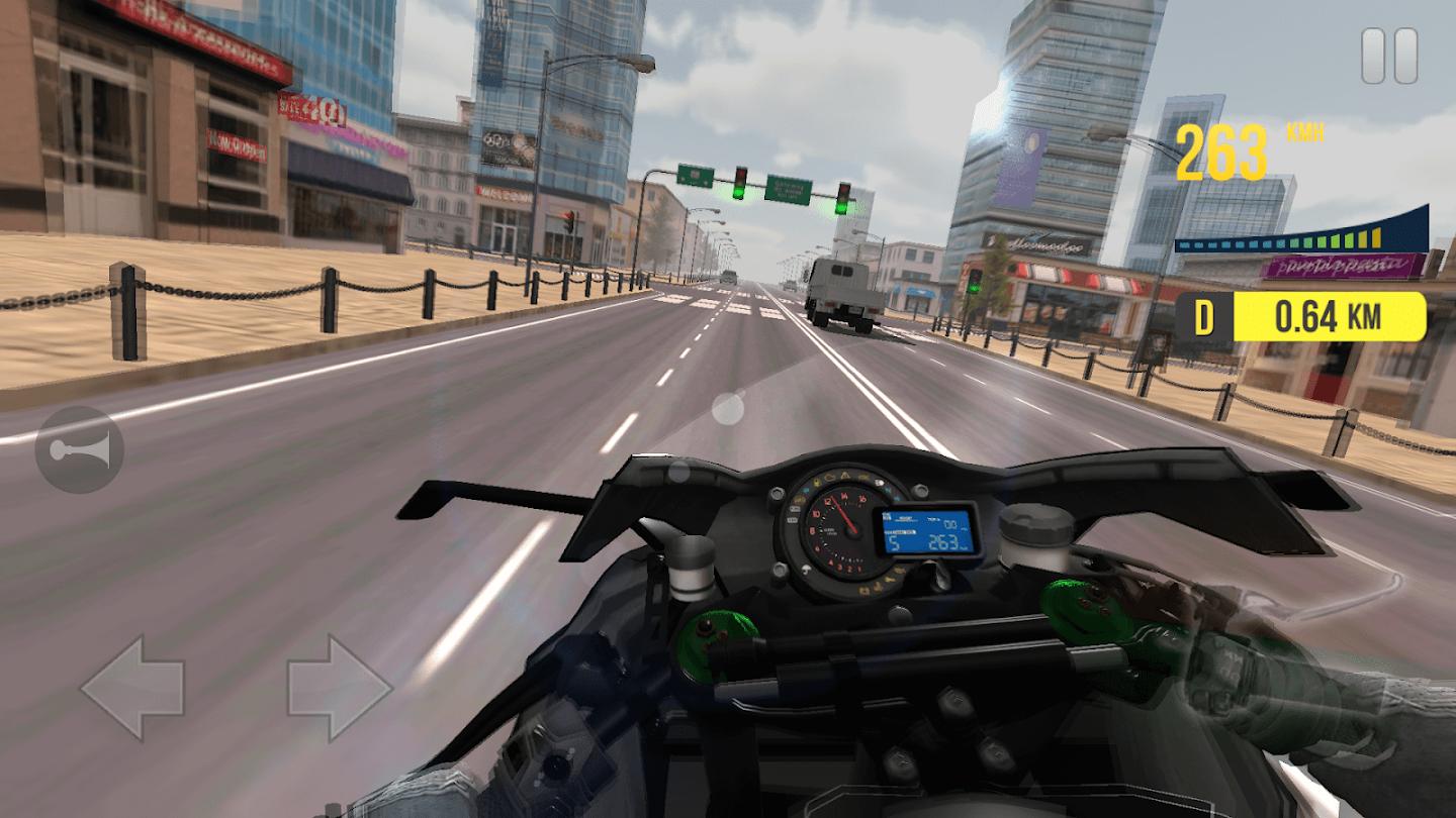 真正的摩托賽車游戲中文版（Real Moto Racing 3D）截圖1