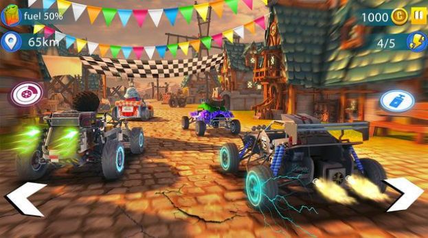 越野车沙滩赛车游戏安卓版（Buggy Car Beach Racing Games）截图2: