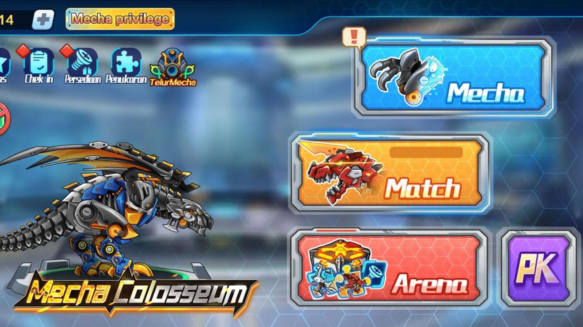 機(jī)械戰(zhàn)士斗獸場游戲安卓版（Mecha Colosseum）截圖4