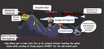 噴氣背包忍者神龜游戲安卓版（Jetpack Turtles）截圖3