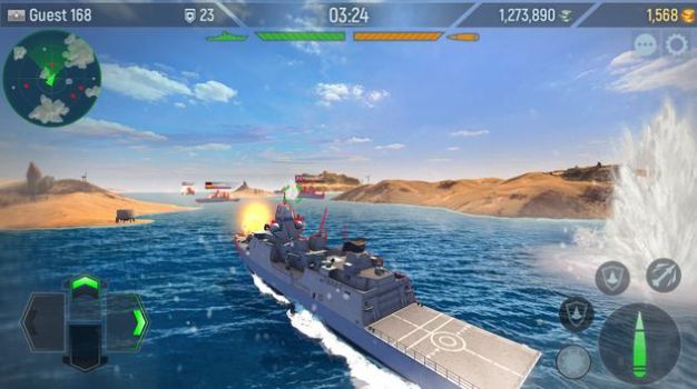 海軍艦隊(duì)世界戰(zhàn)艦手游正式版截圖1