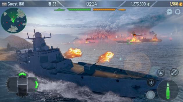 海軍艦隊(duì)世界戰(zhàn)艦手游正式版截圖2
