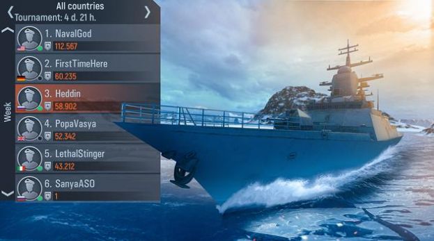 海軍艦隊(duì)世界戰(zhàn)艦手游正式版截圖4