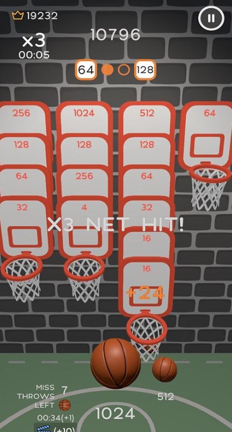 超级灌篮2048游戏最新版（HyperDunk2048）截图5: