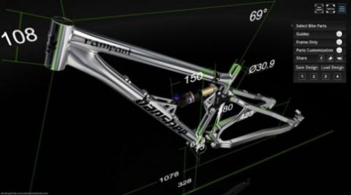 模擬山地自行車3d游戲下載手機(jī)版（bike 3d configurator）截圖2