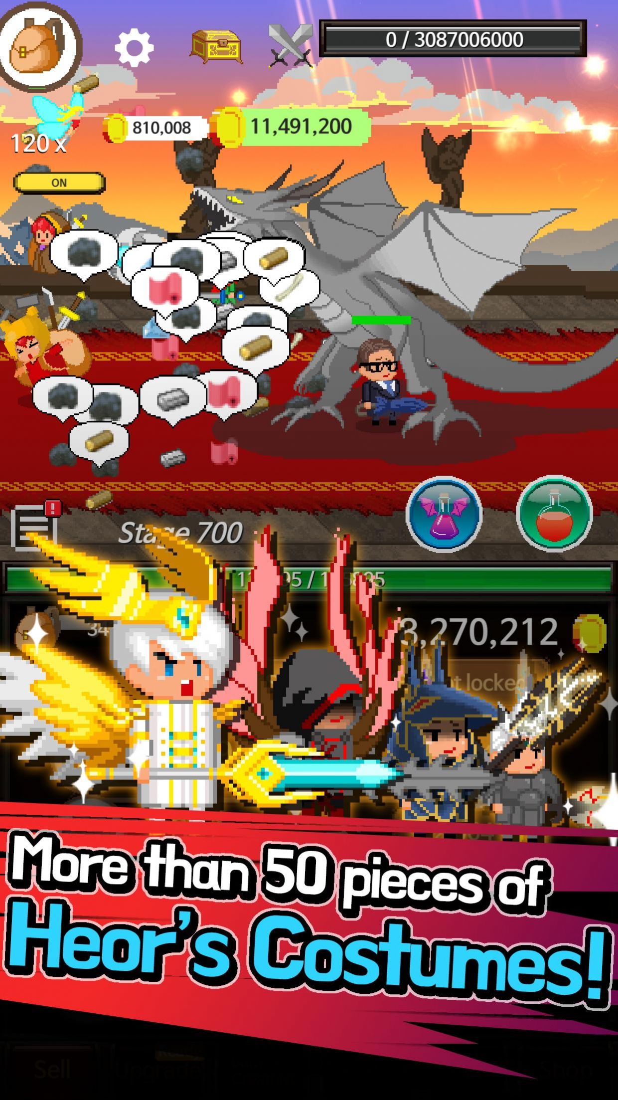 地牢騎士英雄游戲安卓版（ExtremeJob）截圖3