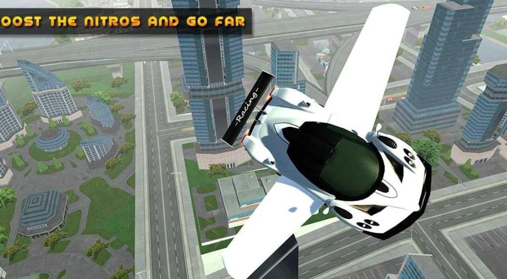 飛行汽車真實(shí)駕駛游戲中文版（Flying Car Real Driving）截圖2