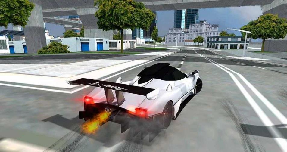 飛行汽車真實(shí)駕駛游戲中文版（Flying Car Real Driving）截圖3