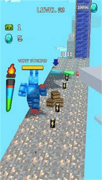 像素工藝跑肌肉狂奔游戲最新版（Muscle Rush: Pixel Craft Run）截圖3