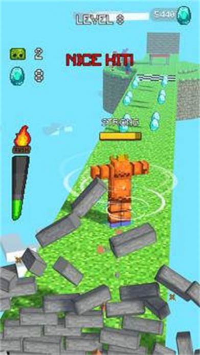 像素工藝跑肌肉狂奔游戲最新版（Muscle Rush: Pixel Craft Run）截圖4