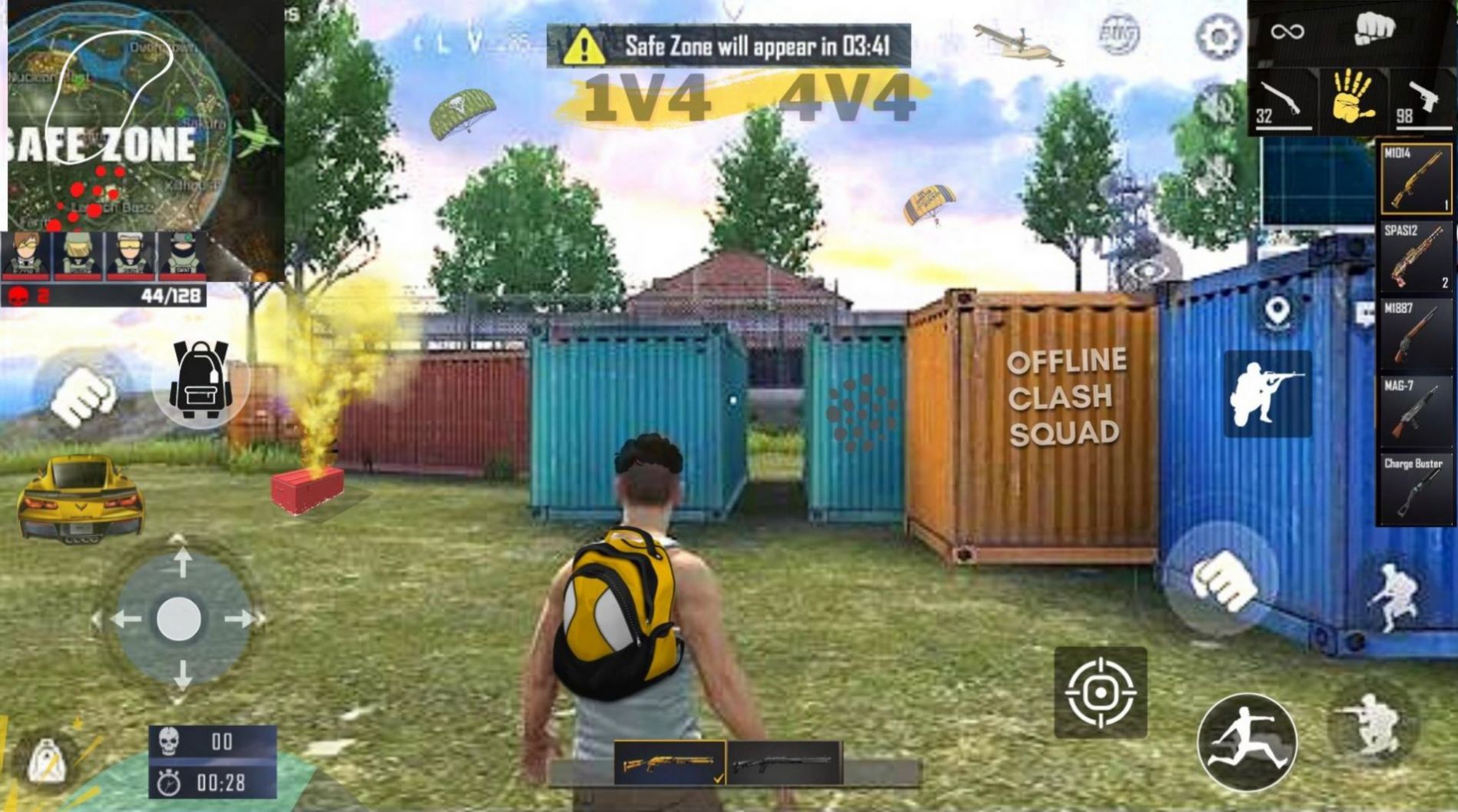 沖突小組生存3D游戲手機版截圖1