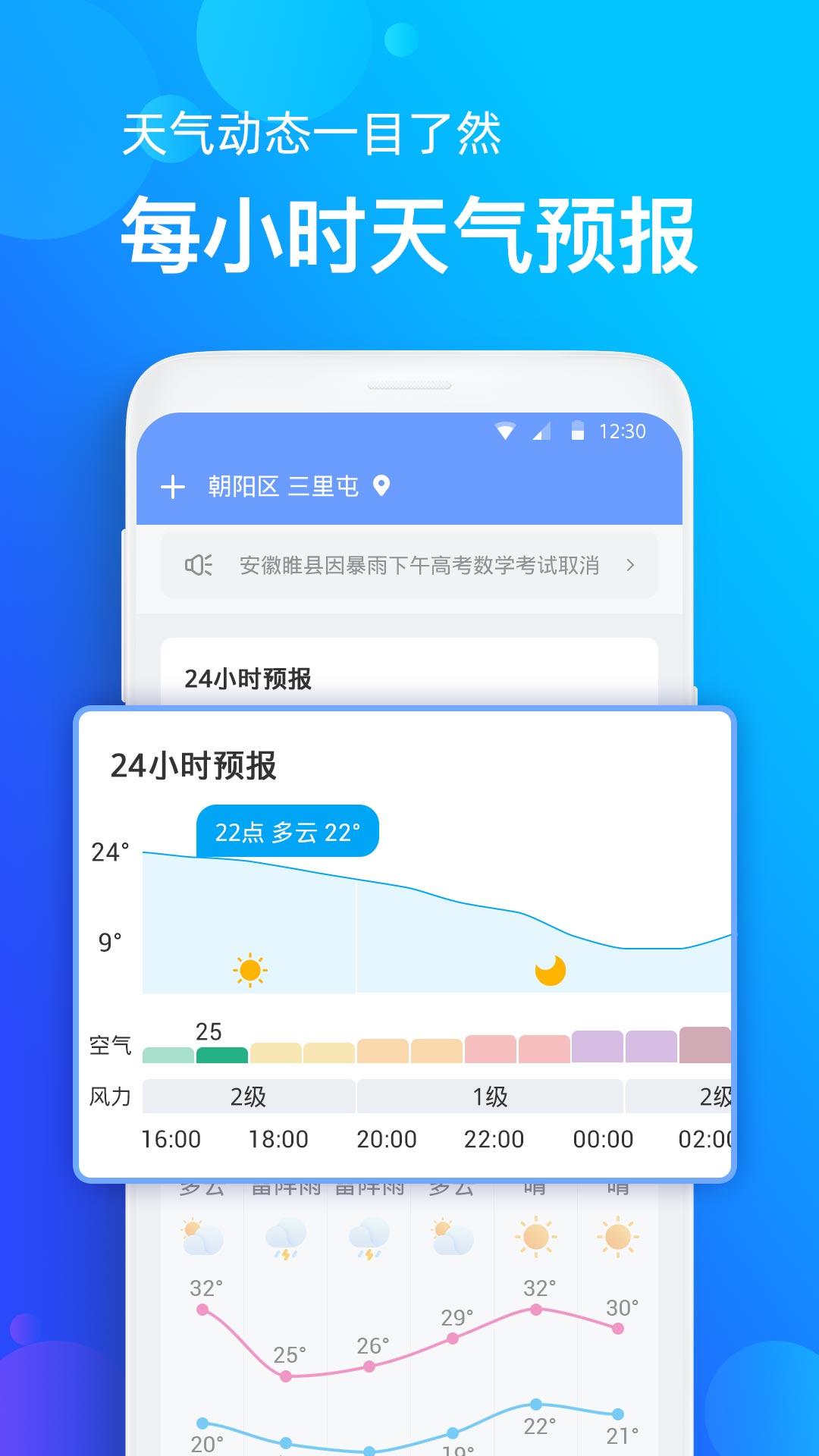 全國天氣播報app手機版截圖1