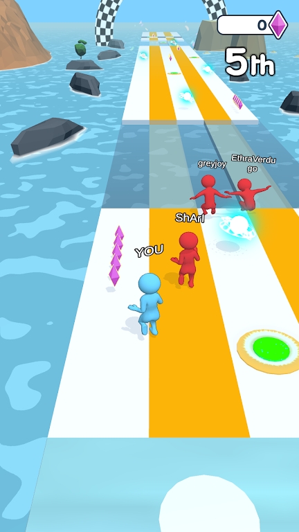道奇派對3D游戲版（Dodge Party 3D）截圖1