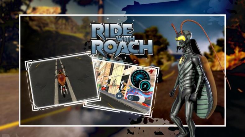蟑螂騎行游戲最新安卓版（Ride With Roach）截圖3