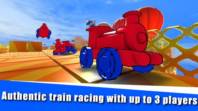 玩具火車頭沖刺游戲中文版（Train＇s Run Online Toy Race ）截圖1