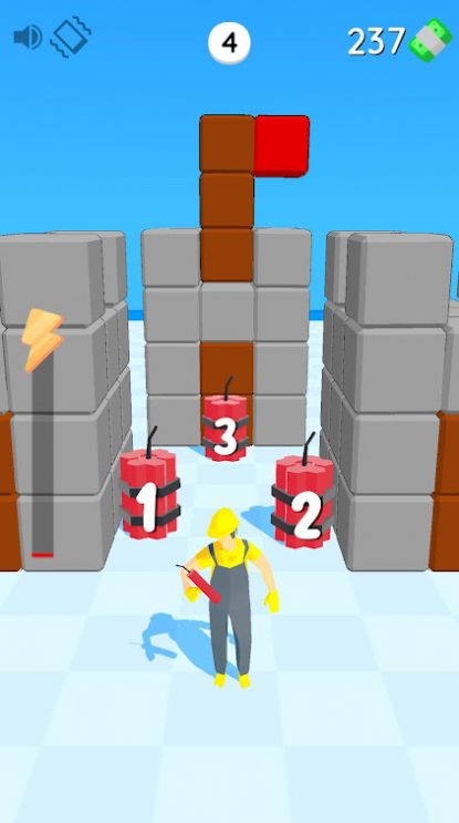 炸藥破壞游戲安卓手機版（Destrucubes）截圖1