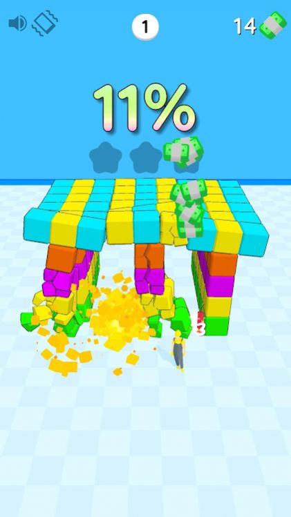 炸藥破壞游戲安卓手機版（Destrucubes）截圖3