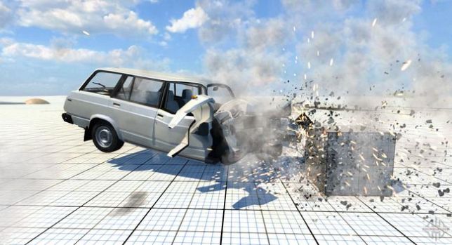 撞車交通模擬游戲版截圖2