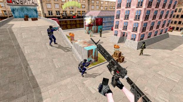 槍械射擊生存游戲手機(jī)版（Gun Shooting Games Offline）截圖2