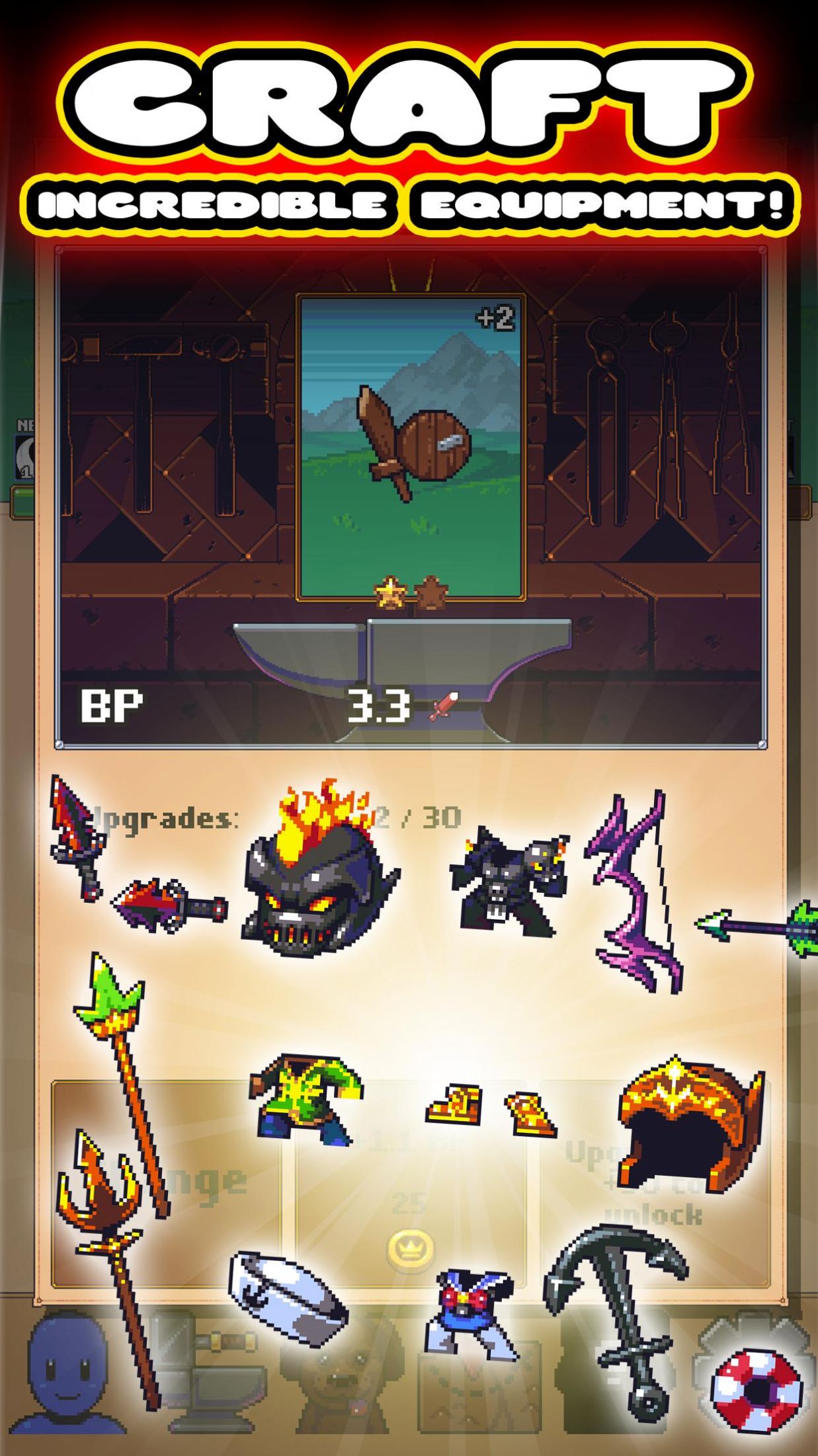 空閑網(wǎng)格地下城游戲中文版（Idle Grindia Dungeon Quest）截圖1