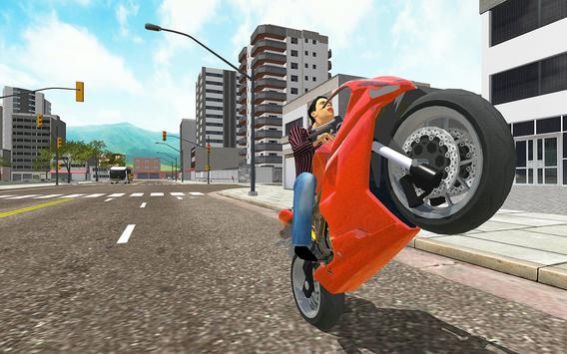 摩托車極速駕駛模擬器游戲中文手機版截圖2