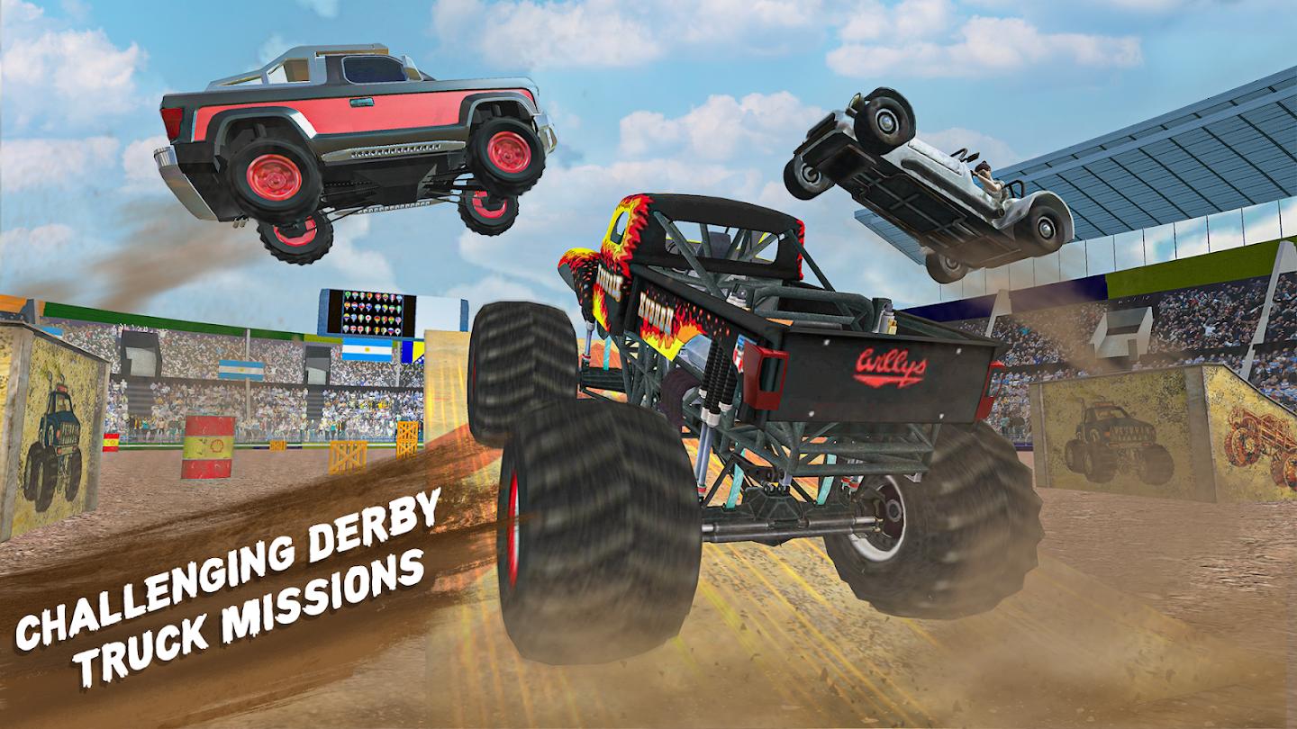 美國怪物卡車游戲安卓版(MonsterTruck)截圖3
