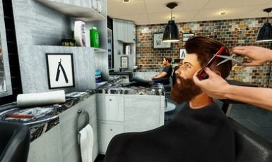 理發(fā)店理發(fā)模擬手機(jī)版游戲免費(fèi)下載（Barber Shop Sim Hair Saloon）截圖1