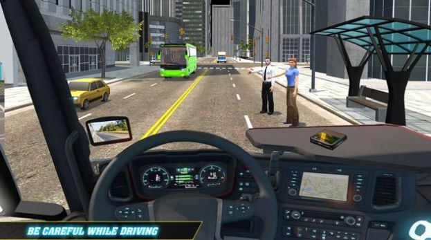 客車司機模擬器3D游戲最新版（Coach Bus Driver Simulator 3D）截圖1