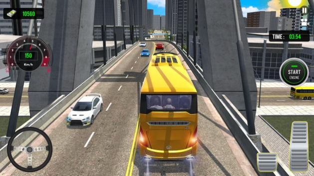 客車司機模擬器3D游戲最新版（Coach Bus Driver Simulator 3D）截圖4