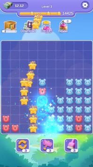 迷你寵物爆炸謎題游戲安卓版下載（Mini Pet Blast Puzzle）截圖3