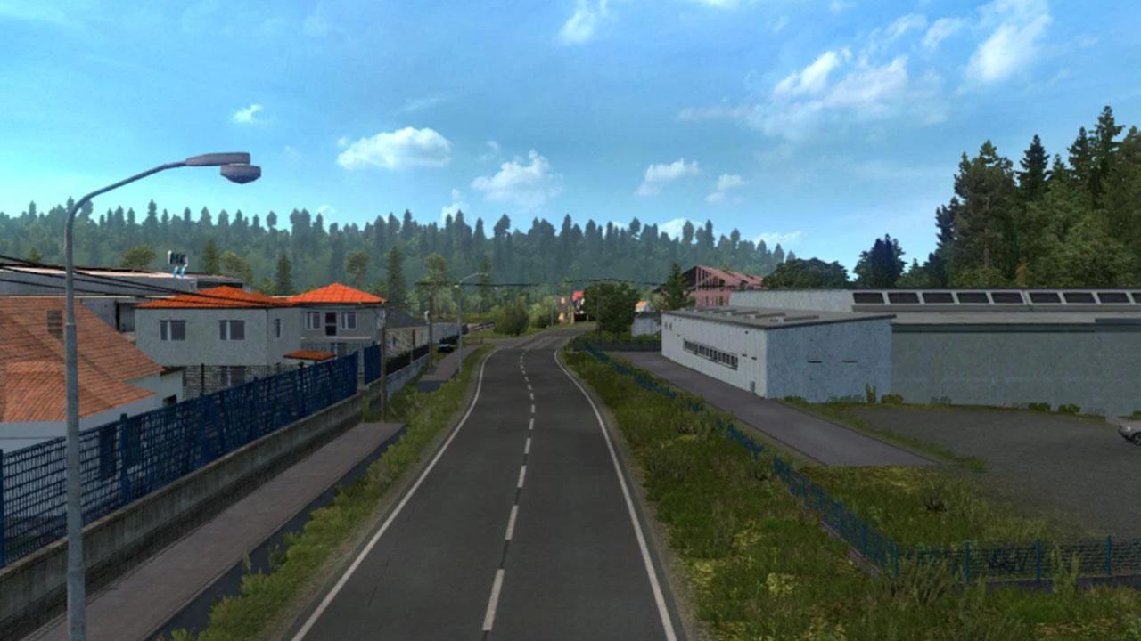 城際運輸車游戲中文版（euro intercity transport truck similator）截圖6