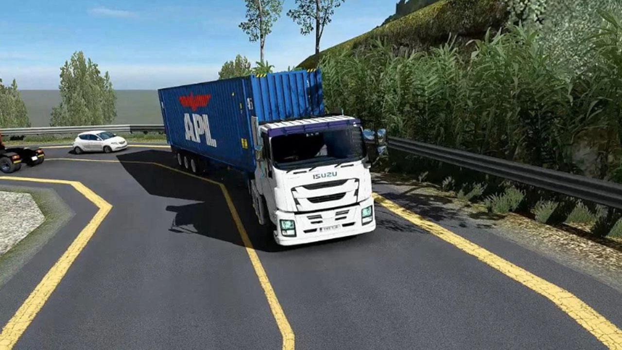 城際運輸車游戲中文版（euro intercity transport truck similator）截圖4