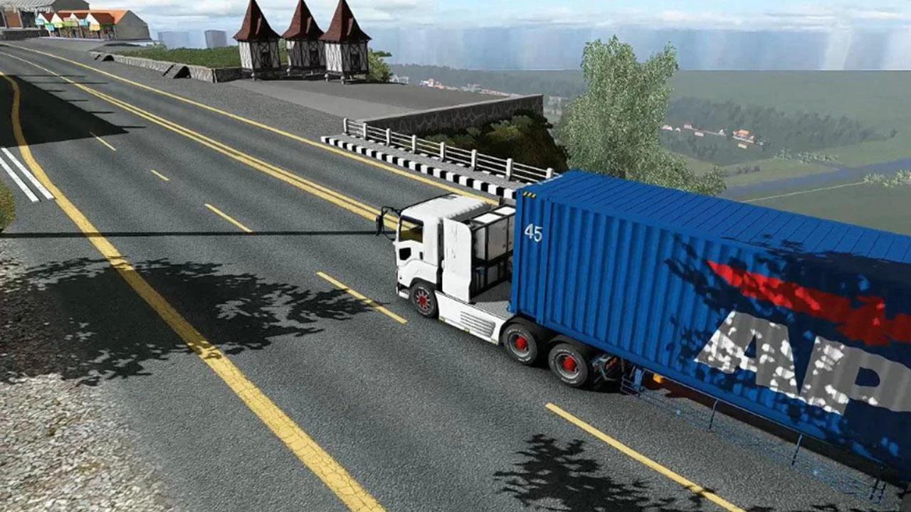 城際運輸車游戲中文版（euro intercity transport truck similator）截圖3