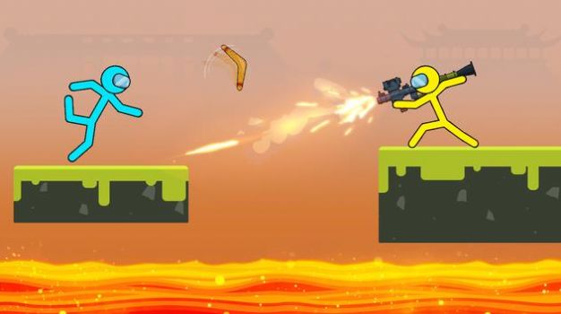 動(dòng)漫火柴人激戰(zhàn)游戲中文版（Stickman Fighting Games）截圖3
