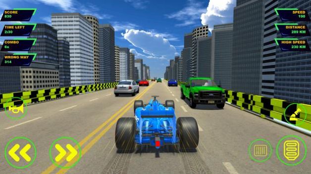 方程式賽車公路賽車游戲版截圖2