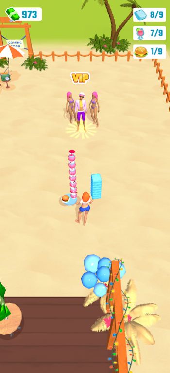 海灘度假村游戲最新版（Beach Resort Idle）截圖3