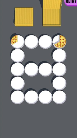 披薩迷宮游戲安卓版(PizzaMerge)截圖2