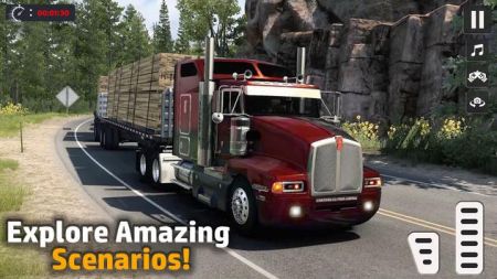 貨物越野運輸卡車游戲下載安裝蘋果（Cargo Offroad Transport Truck）截圖5