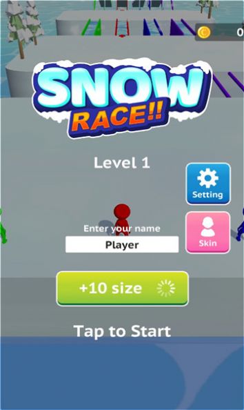 雪地賽跑游戲安卓版截圖3