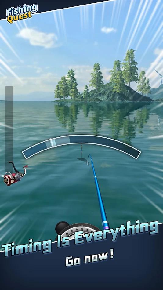 釣魚任務游戲中文版(Fishing Quest)截圖3