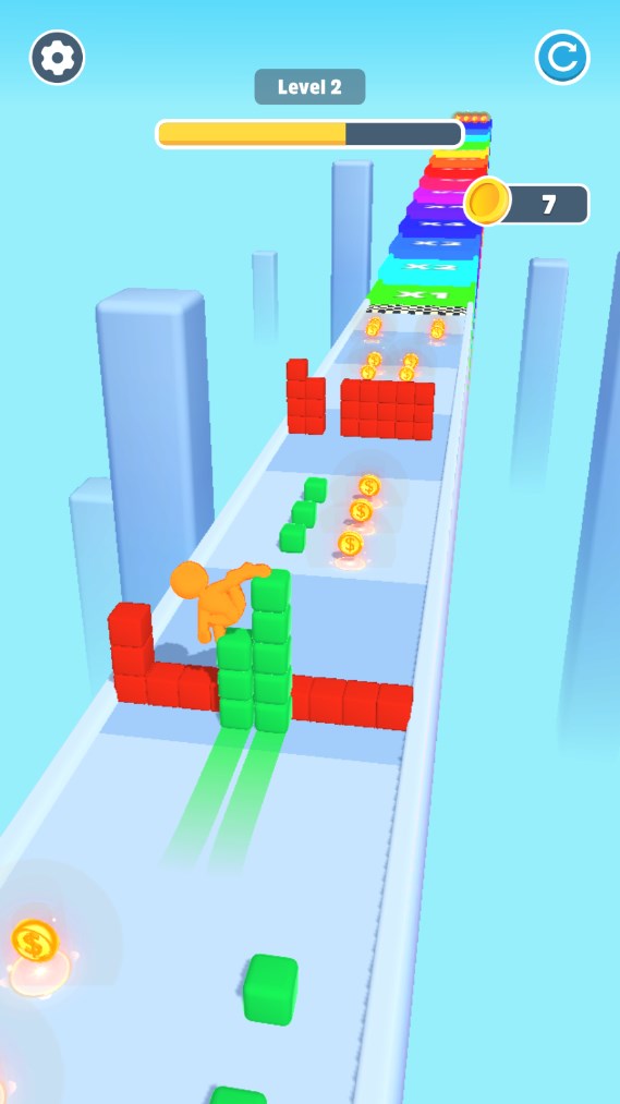 立方體溜冰游戲中文版（Cube Skating）截圖3