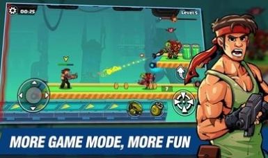 金屬射手兄弟小隊游戲下載安裝（Metal Shooter : Brother Squad）截圖4