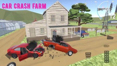 車(chē)禍農(nóng)場(chǎng)游戲安卓版下載（Car Crash Farm）截圖1