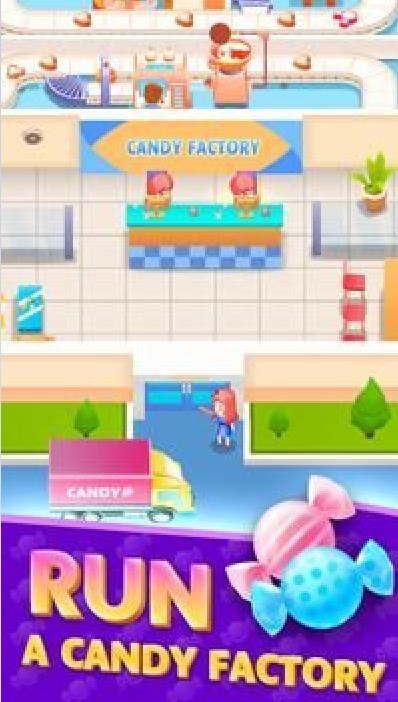 放置糖果工廠大亨游戲安卓版（Idle Candy Factory Tycoon）截圖2